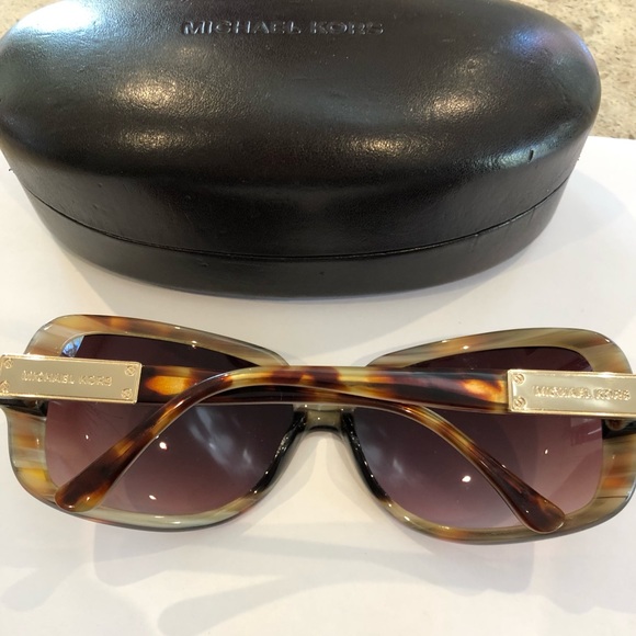 Michael Kors Tortoise Sunglasses - Picture 2 of 4